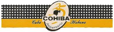 Cohiba 35 Aniversario Humidor band