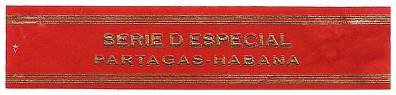 Partagás Edición Limitada band
