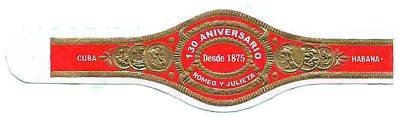 Romeo y Julieta 130 Aniversario Humidor band