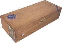 J. J. Fox Exclusives La Corona Policromia Blue packaging