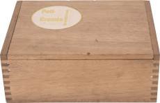 J. J. Fox Exclusives La Corona Policromia White packaging