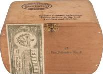 J. J. Fox Exclusives Partagás Fox Selección No.3 packaging