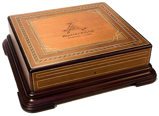 Commemorative cigar humidor