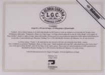 La Gloria Cubana Edición Regional Turquía packaging