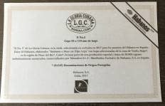 La Gloria Cubana Edición Regional España packaging